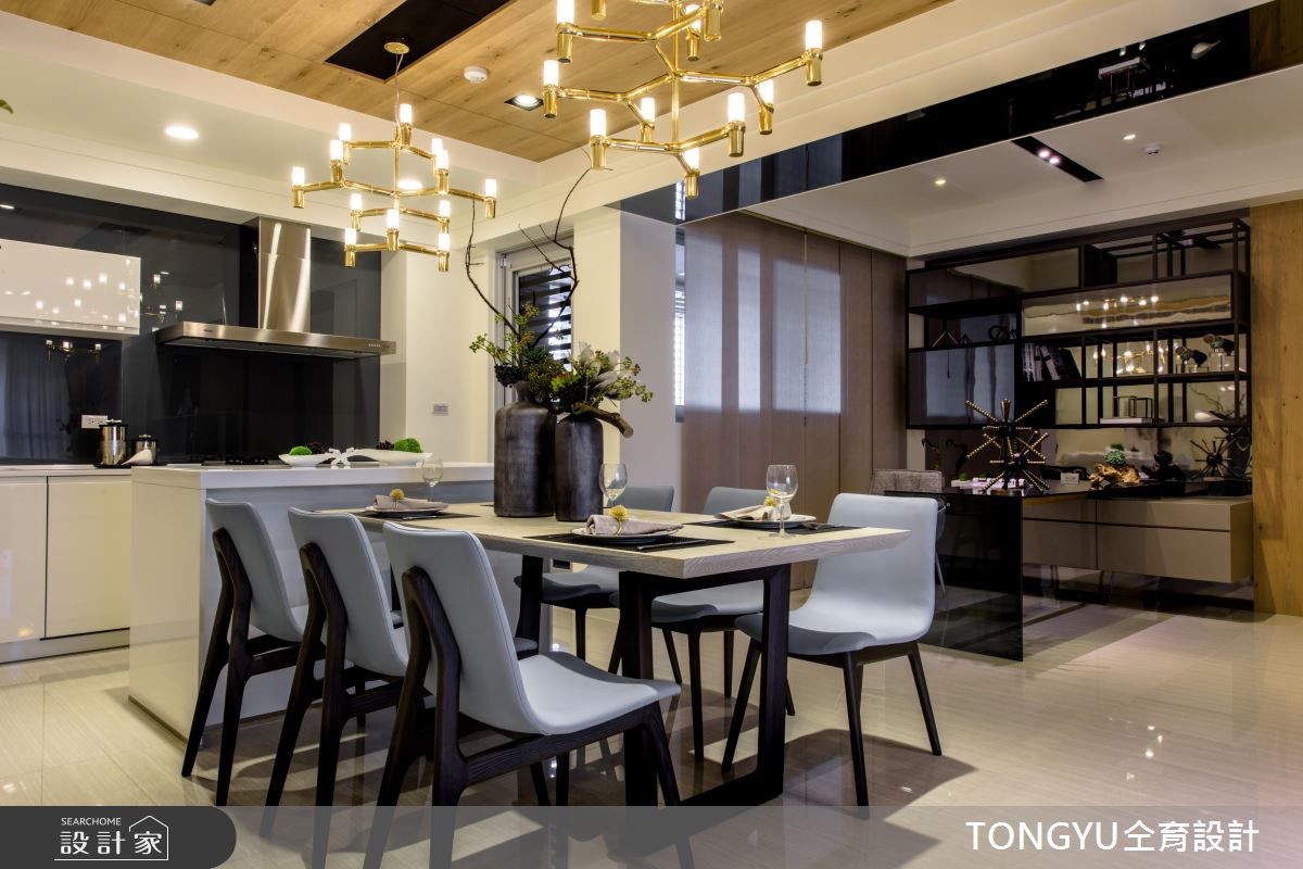 68坪休閒風居宅，設計師引用自然表現手法，並注入摩登